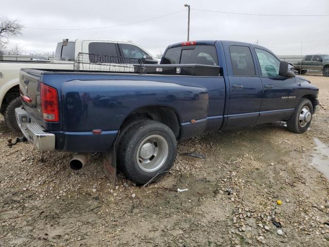 DODGE RAM 3500 S 2005 blue  diesel 3D7MR48C15G786400 photo #4