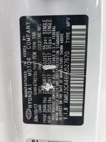 2017 HYUNDAI TUCSON LIM - KM8J3CA46HU527670