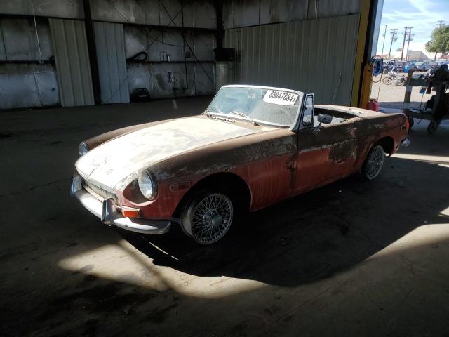 FIAT SPIDER 124 1970 orange   GHN5UA208541G photo #1