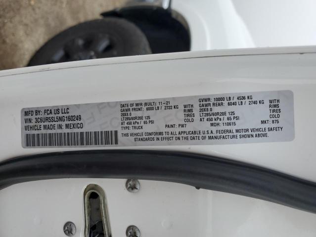 2022 RAM 2500 LIMIT 3C6UR5SL5NG160249
