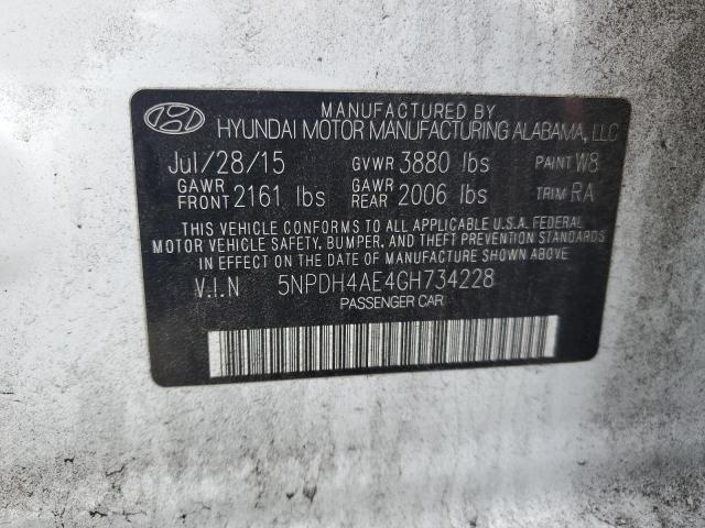2016 HYUNDAI ELANTRA SE - 5NPDH4AE4GH734228
