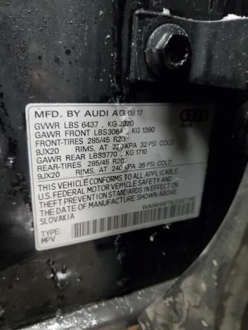2018 AUDI Q7 PREMIUM - WA1AHAF79JD007380