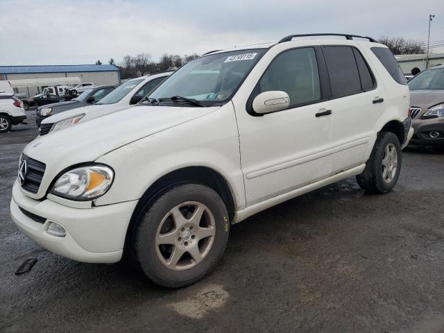 MERCEDES-BENZ ML 320 2002 white  gas 4JGAB54E62A343549 photo #1