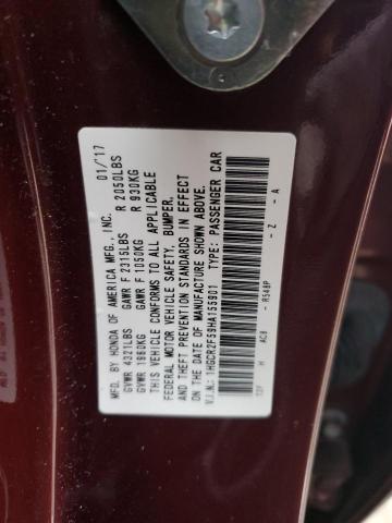 2017 HONDA ACCORD SPO - 1HGCR2F59HA155901
