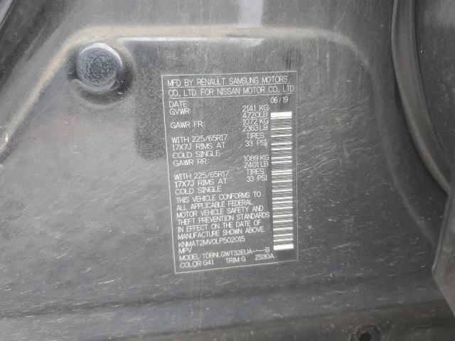 KNMAT2MV0LP502015 2020 NISSAN ROGUE