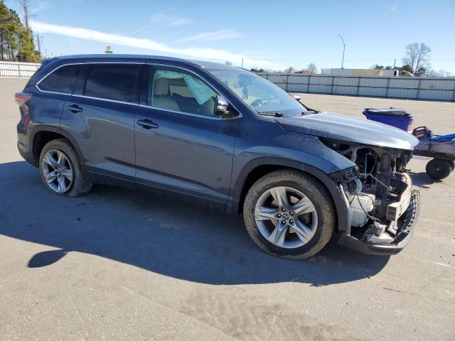 Vin: 5tdykrfh6gs121833, lot: 46725595, toyota highlander limited 20164