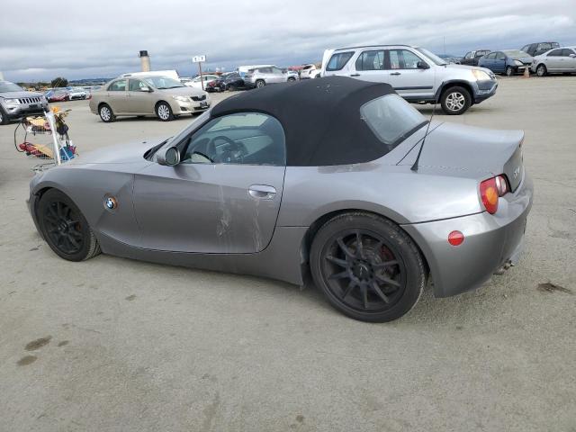 BMW Z4 2.5 2003 gray  gas 4USBT33463LS41719 photo #3