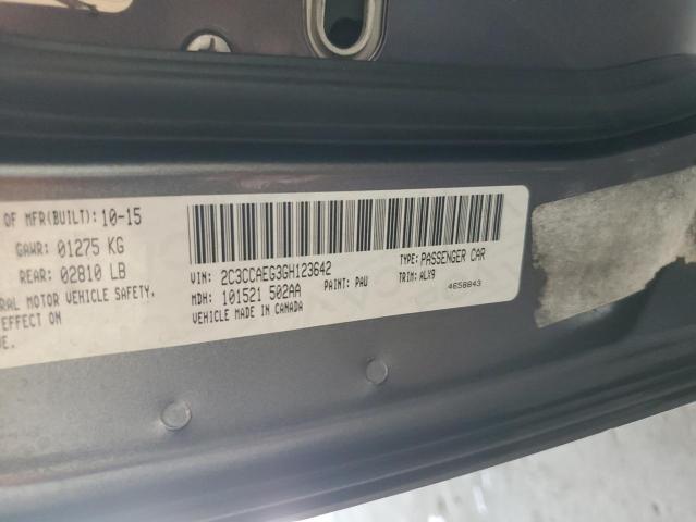 2016 CHRYSLER 300C - 2C3CCAEG3GH123642