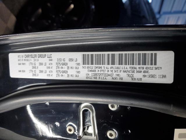 2015 RAM 1500 SLT 1C6RR7GM7FS534437