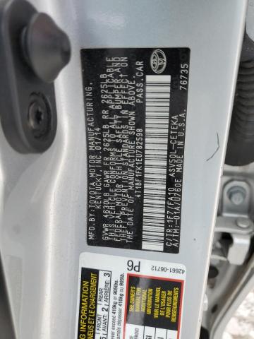 2014 TOYOTA CAMRY L - 4T1BF1FK1EU782598