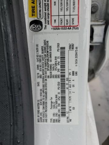 2019 FORD FIESTA SE 3FADP4BJ5KM105536