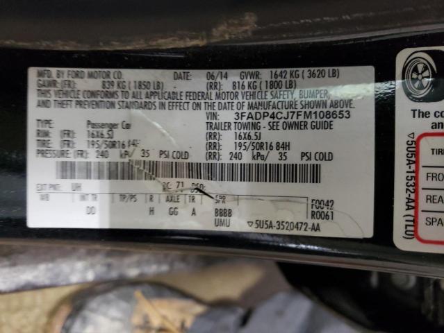 2015 FORD FIESTA TIT 3FADP4CJ7FM108653