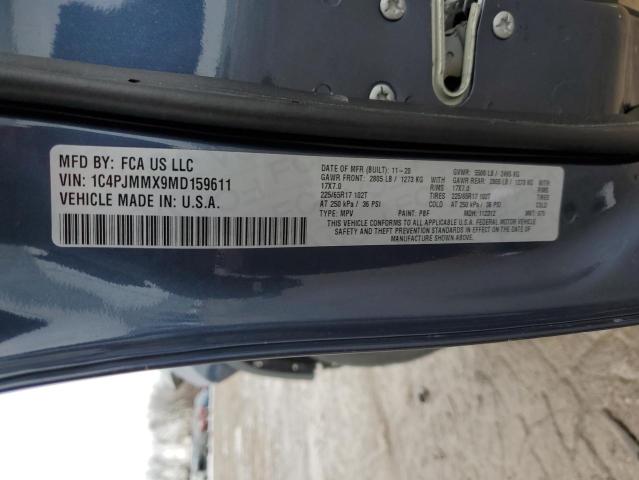 2021 JEEP CHEROKEE L - 1C4PJMMX9MD159611