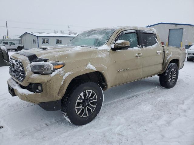 TOYOTA TACOMA DOU 2020 tan  gas 5TFCZ5AN5LX232289 photo #1