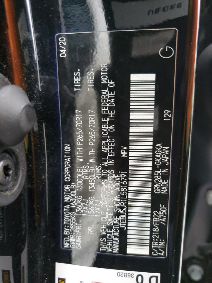 TOYOTA 4RUNNER SR5/SR5 PREMIUM