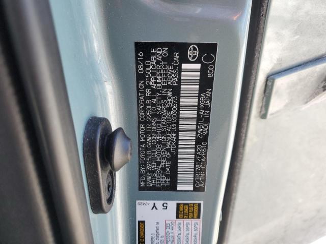 2017 TOYOTA PRIUS - JTDKARFU3H3030673