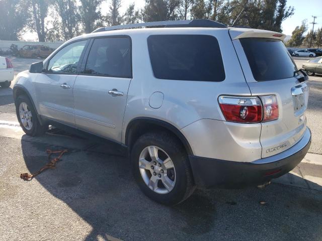 GMC ACADIA SLE 2011 silver 4dr spor gas 1GKKRPED6BJ283119 photo #3