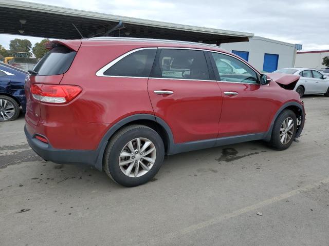 KIA SORENTO LX 2017 red  gas 5XYPG4A30HG197039 photo #4