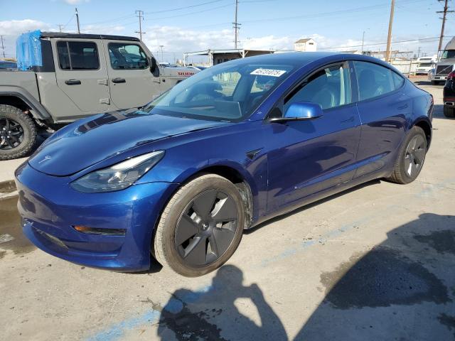 TESLA MODEL 3 2023 blue  electric 5YJ3E1EA3PF450016 photo #1