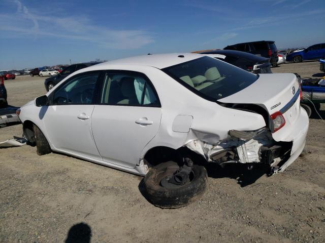 TOYOTA COROLLA BA 2011 white  gas JTDBU4EE1B9165126 photo #3
