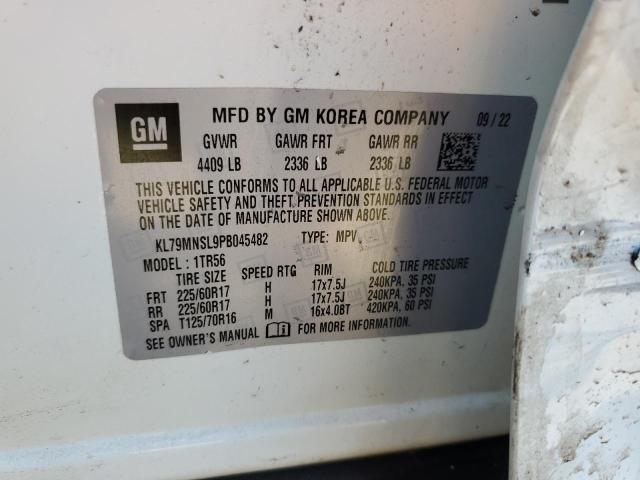 2023 CHEVROLET TRAILBLAZE - KL79MNSL9PB045482