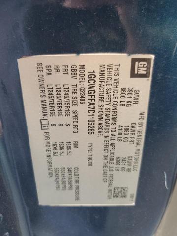 2012 CHEVROLET EXPRESS G2 #3286587177