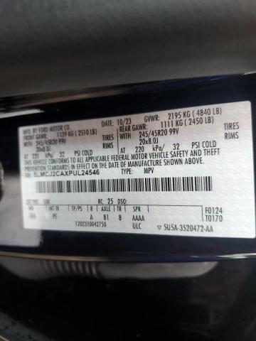 2023 LINCOLN CORSAIR RE 5LMCJ2CAXPUL24546