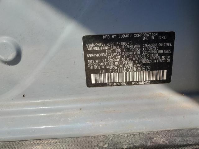 2021 SUBARU CROSSTREK - JF2GTHMC6M8680679
