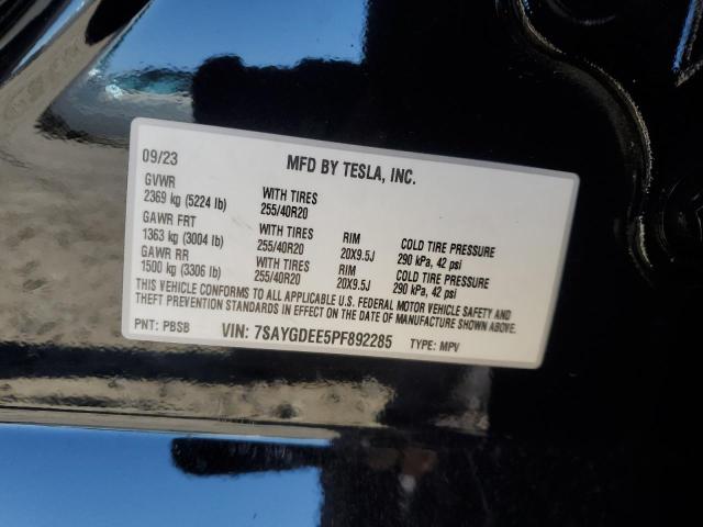 2023 TESLA MODEL Y - 7SAYGDEE5PF892285