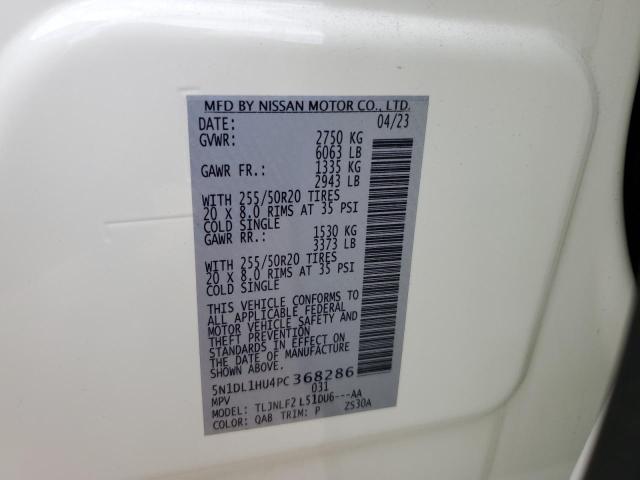 2023 INFINITI QX60 AUTOG 5N1DL1HU4PC368286