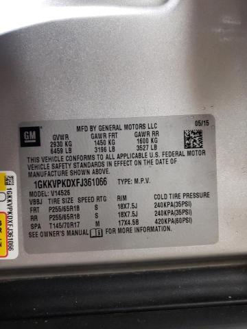 2015 GMC ACADIA SLE - 1GKKVPKDXFJ361066