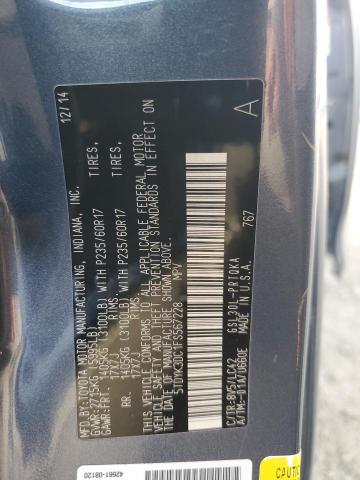 2015 TOYOTA SIEANNA 5TDYK3DC1FS567228