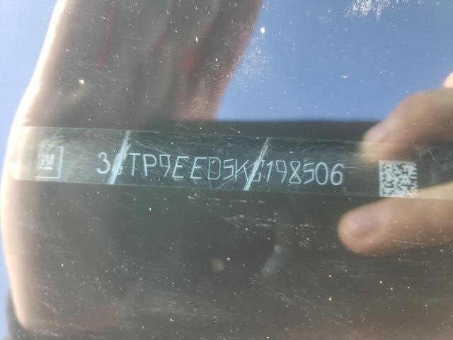 2019 GMC SIERRA K15 - 3GTP9EED5KG198506