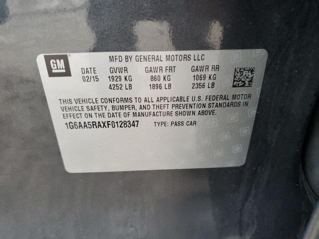 2015 CADILLAC ATS - 1G6AA5RAXF0128347