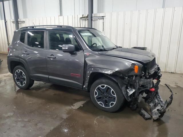 Vin: zaccjbcb8hpf95558, lot: 43548635, jeep renegade trailhawk 20174