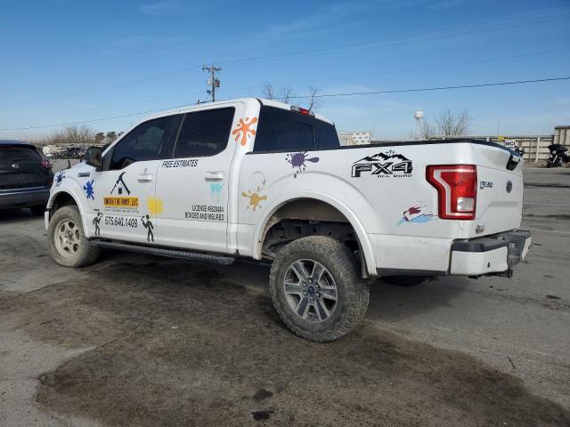 FORD F150 SUPER 2017 white  gas 1FTEW1EGXHKE36029 photo #3