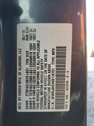 2019 HONDA ODYSSEY LX 5FNRL6H24KB116751