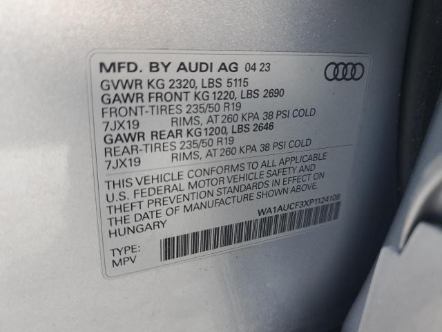 2023 AUDI Q3 WA1AUCF3XP1124108