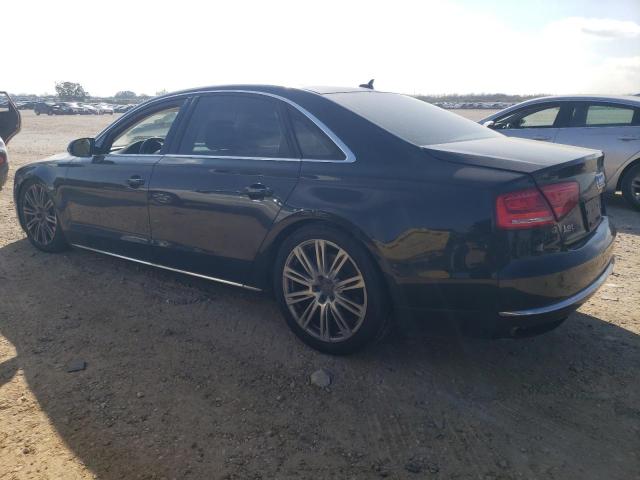 AUDI A8 L QUATT 2014 black  gas WAUR2AFD6EN003560 photo #3