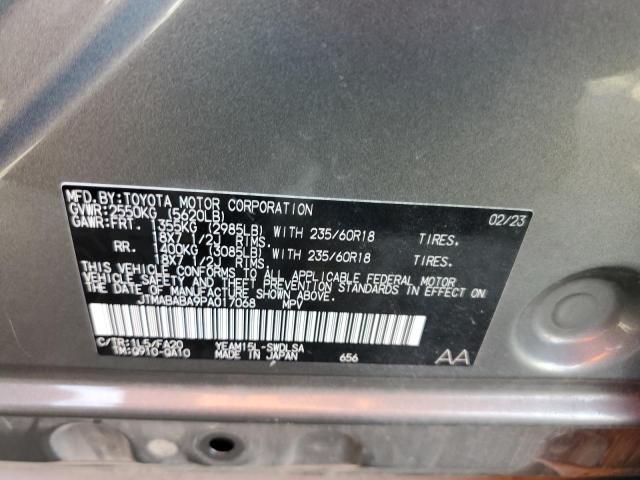 2023 SUBARU SOLTERRA P JTMABABA9PA017068