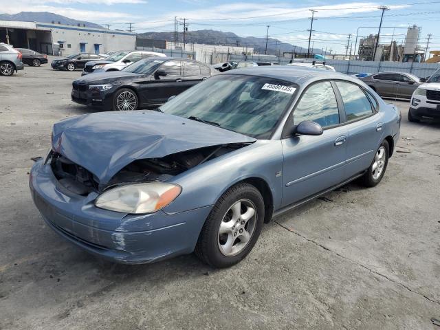 FORD TAURUS SE- 2000 blue sedan 4d gas 1FAFP55S5YG152037 photo #1