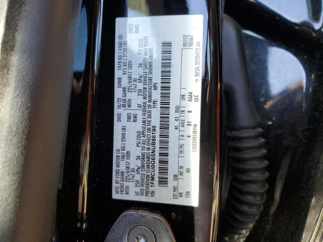 2022 FORD ESCAPE SE - 1FMCU0G65NUB86190