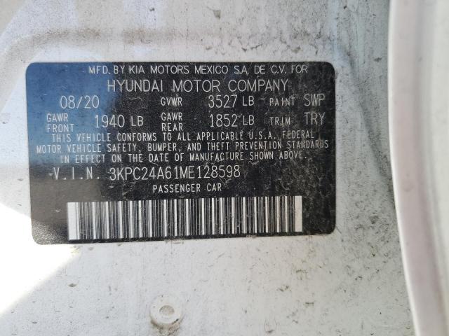 2021 HYUNDAI ACCENT SE - 3KPC24A61ME128598