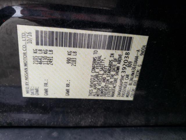 2017 NISSAN MAXIMA 3.5 1N4AA6AP9HC392038