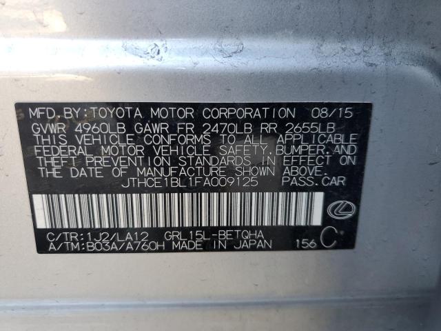 2015 LEXUS GS 350 JTHCE1BL1FA009125