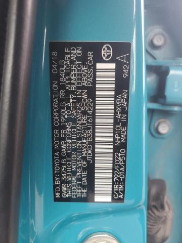 2018 TOYOTA PRIUS C - JTDKDTB38J1614229