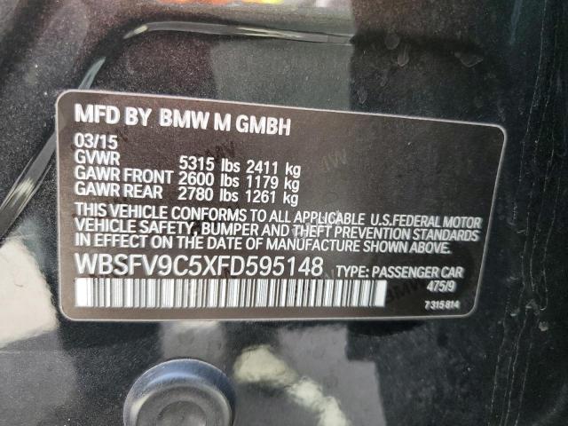 2015 BMW M5 - WBSFV9C5XFD595148