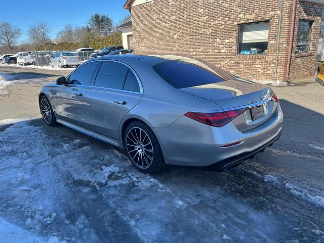 MERCEDES-BENZ S 580 4MAT 2021 silver  gas W1K6G7GB2MA054069 photo #3