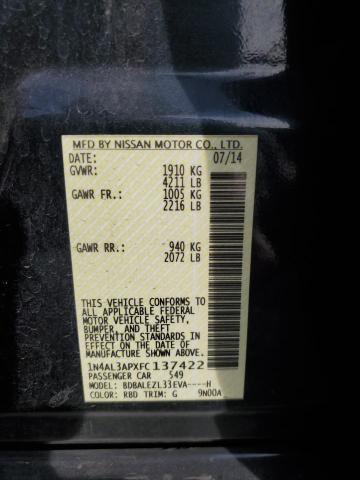 2015 NISSAN ALTIMA 2.5 - 1N4AL3APXFC137422