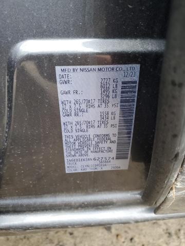 2024 NISSAN FRONTIER S - 1N6ED1EK5RN627574